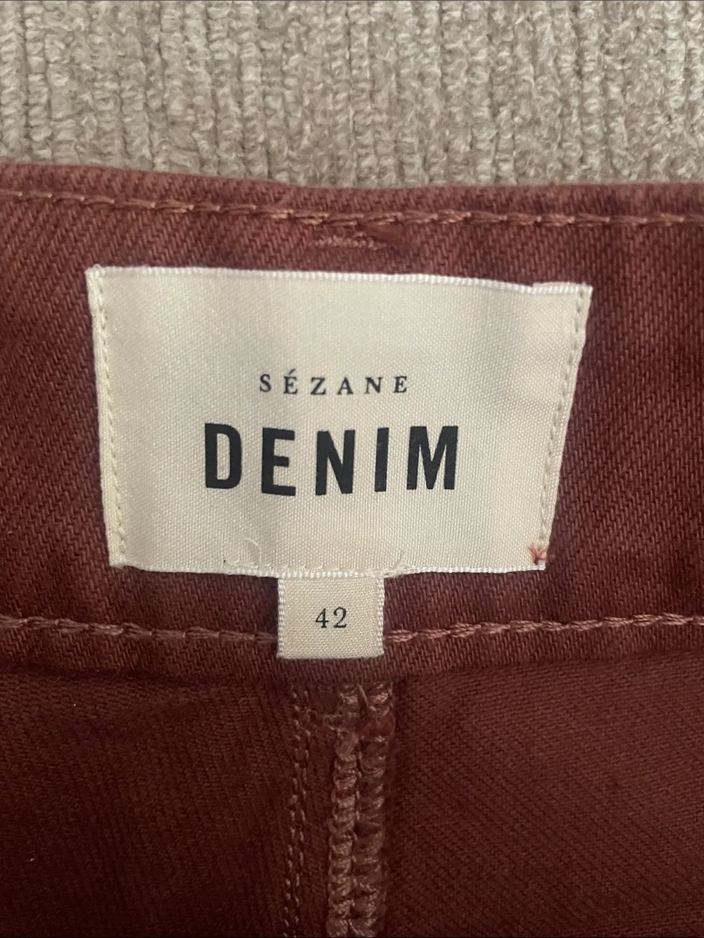 Sezane New 70’s Trousers - Picture 7 of 8